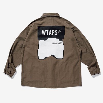 Wtaps design jungle LS shirt cotton canvas 四袋襯衫 襯衫外套