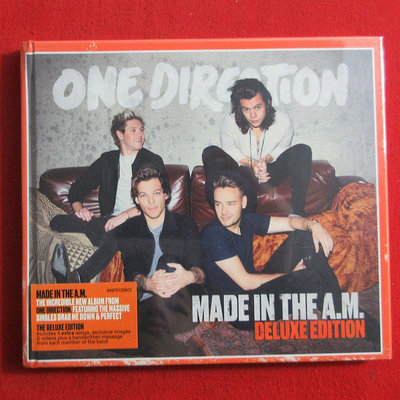 現貨直出促銷 夕0401 單向樂隊 One Direction Made In The A.M. 歐版未拆 樂海音像