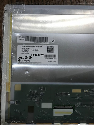 LG 17.3吋液晶面板共2片 LP173WF2&amp;LP173WD1