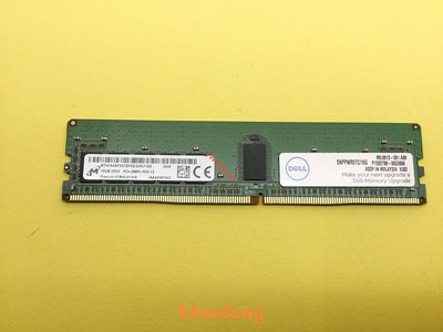 DELL 16G 2RX8 DDR4 2666V ECC REG 伺服器記憶體 SNPPWR5TC/16G