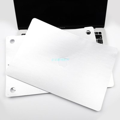 MacBook保護套macbook保護貼 蘋果金屬前後保護貼 pro13寸全套13.3保護 air11貼紙 mac15 隱形貼膜全身機身全包