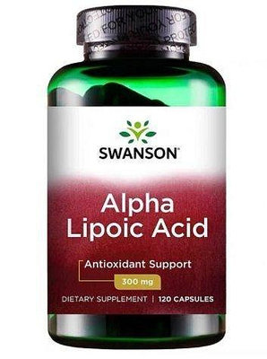 The~~Alpha Lipoic Acid 300mg120粒 swanson 硫辛酸 阿爾法