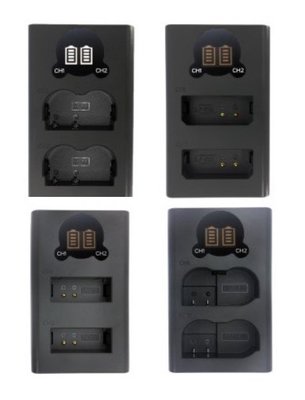 小青蛙數位 樂華 FOR Panasonic BLC12 Micro Type-C USB 雙槽充電器 充電器 座充
