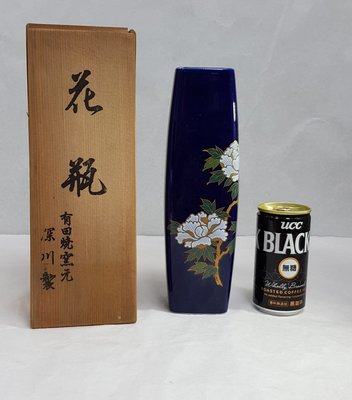 【日本古漾】91701日本皇室御用 深川製磁 有田燒 花瓶
