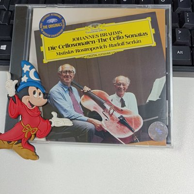 暢享CD~ 大禾花系列DG 4793767 勃拉姆斯 大提琴奏鳴曲作品第38和99號 CD