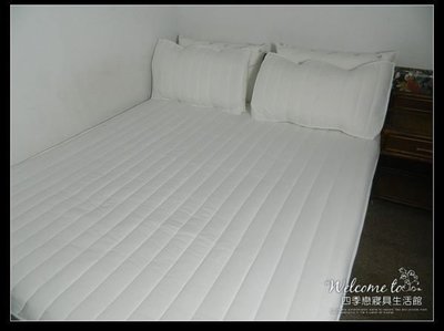 【四季戀寢具】【加厚枕頭保潔墊】台灣製造枕頭平單式保潔墊(1入)