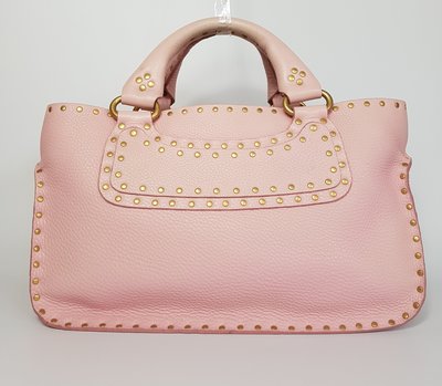 Celine   經典款  Boogie 系列  手提包   櫻花粉色系， 保證真品  超級特價便宜賣