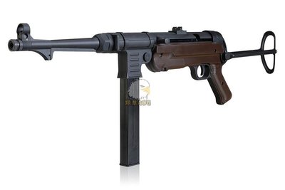 【翔準國際AOG】SRC MP40 CO2 SR40 豪華版本 木箱 彈匣袋 + 彈匣 *2 + 填彈器