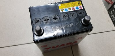 (二手中古電池) YUASA 34B19LS-MF 汽車電池 數值漂亮，品項優 FIT 大發 TERIOS 小悍馬