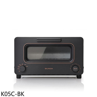 《可議價》BALMUDA百慕達【K05C-BK】The Toaster 蒸氣烤麵包機黑色烤箱(7-11商品卡200元)
