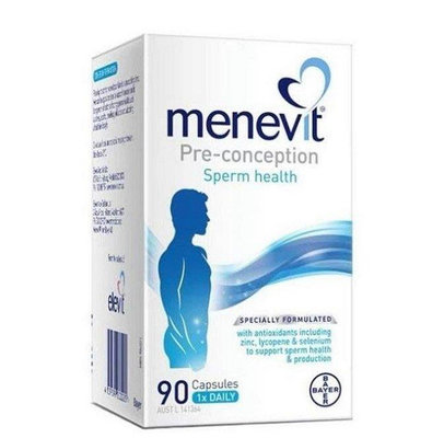 熱賣 澳洲男士愛樂維elevit Menevit備孕精子質量 愛維樂90粒入