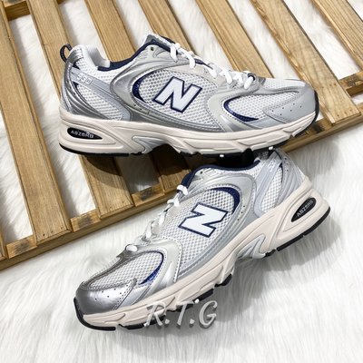 RTG】NEW BALANCE 530 MR530KA 灰藍銀復古慢跑老爹鞋拼接網布韓系奶油