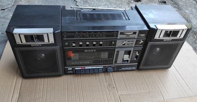 【電腦零件補給站】SONY CFS-4070S 單卡收錄音機/收音機 1987 JAPAN