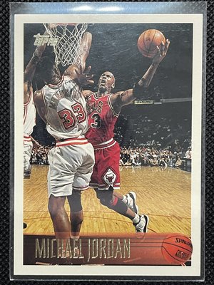 NBA 1996 TOPPS MICHAEL JORDAN #139