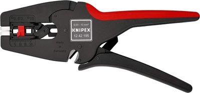 【美德工具】KNIPEX 12 42 195 MultiStrip 10 多功能自動絕緣剝線鉗 剝線器，剝皮刀