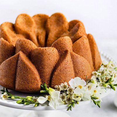 美國Nordic Ware 木蘭花Magnolia烘焙烤盤慕斯磅特蛋糕模具