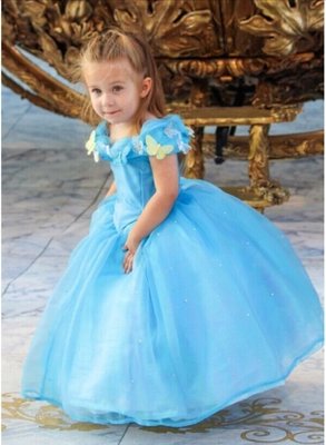 ♔公主城堡♔迪士尼 灰姑娘 仙杜瑞拉 造型服裝 萬聖節裝