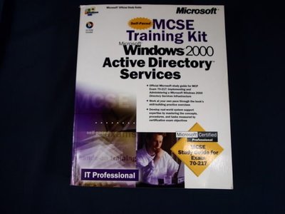 【考試院二手書】《MCSE training kit. Microsoft Windows 2000  》附光碟ISBN:0735609993│Bake│(31C16)