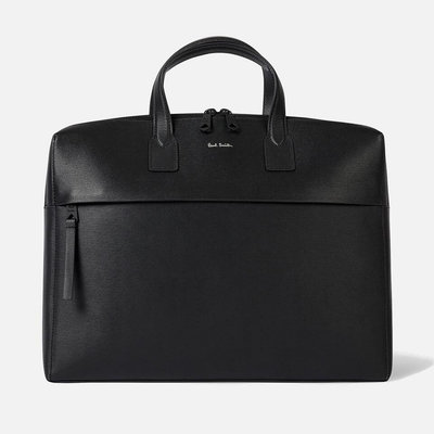 代購Paul Smith Slim Folio Emblem Leather Bag都會型男雅痞精英氣質上班族業務公事包斜背包