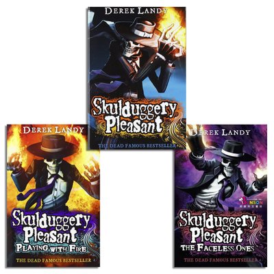 [邦森外文書] Skulduggery Pleasant Collection《骷髏偵探》1～3集一次收藏
