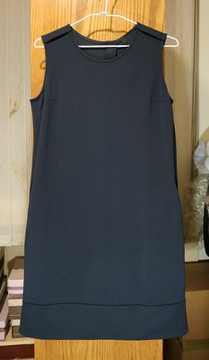 giordano ladies 洋裝 one-piece洋裝 01號 藏青色 隱藏式側口袋