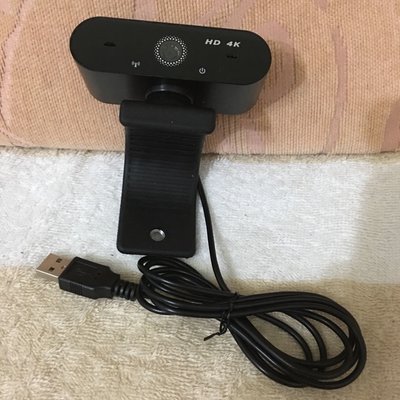 二手近全新HD 4K USB外置攝像頭webcam視訊攝影機 線上開會/直播/家用/居家上課必備