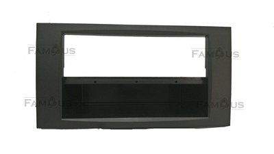 全新 FORD 福特 Focus 1DIN 音響面板框 2 0 0 4 年~2 0 0 8 年 + 專用置物盒