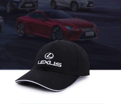 888小舖Lexus雷克薩斯改裝個性裝扮休閒帽子鴨舌帽戶外運動遮陽帽     新品 促銷簡約