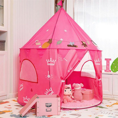 帳篷兒童室內家用游戲屋公主城堡男女孩過家家玩具床小房子禮物寶