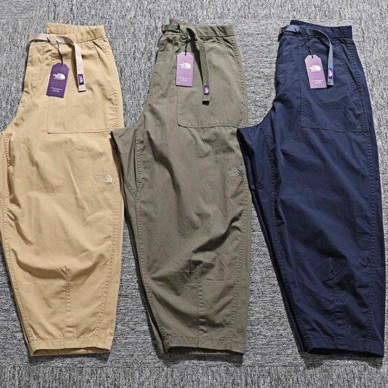 THE PURPLE LABEL Ripstop Wide Cropped Pants紫標闊腿褲| Yahoo奇摩拍賣