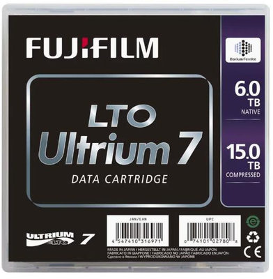 富士/FUJIFILM LTO7-LTO6 數據記錄磁帶 存儲數據磁帶庫磁帶機用