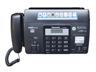 【現貨】全新款KX-FT876CN普通熱敏紙傳真機電話中文顯示自動切紙rossan5952