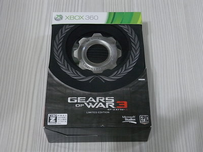 【小蕙館】＜XB360＞ Gears of War 3 戰爭機器3 ~ 限量版 (純日版)