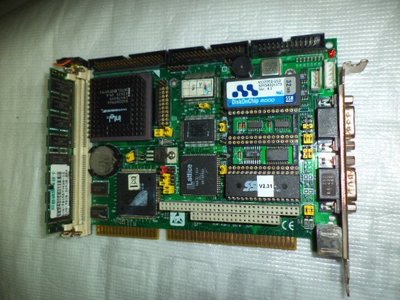 【電腦零件補給站】研華科技 PCA-6144S 486工業工控主機板 (含CPU+記憶體)