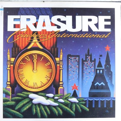P-1-7西洋45轉EP-滅跡合唱團Erasure: Crackers International
