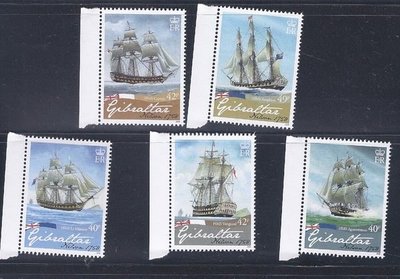 2008年Gibraltar海軍軍事家納爾遜Horatio Nelson250誕辰紀念郵票