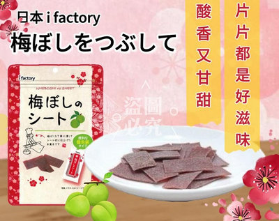 【i Factory】超好吃 無籽梅片 35g