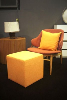 HODERN - "HEART ARMCHAIR" 北歐原木造型單椅+腳椅+抱枕促銷，愛心造型&舒適人體工學，請鑑賞