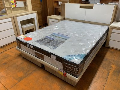 鴻宇傢俱~舒柔天白清水棉水冷膠獨立筒床墊~6尺雙人加大~只賣13500元~台灣製造、可訂做、另有3.5尺/5尺/6x7尺