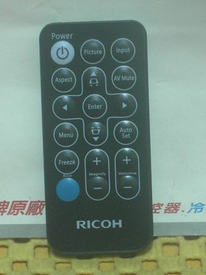 全新原裝 RICOH 理光 投影機 H2240. HD5450. PJX5460. S2155. PJK3360 遙控器