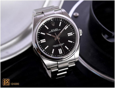 大銘腕錶 二手極新品 勞力士 ROLEX OP款 124300 黑面 41MM RX264107