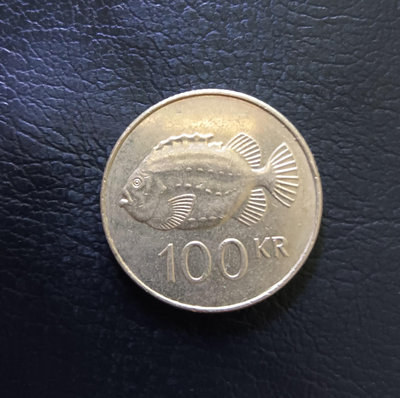 冰島100克朗硬幣