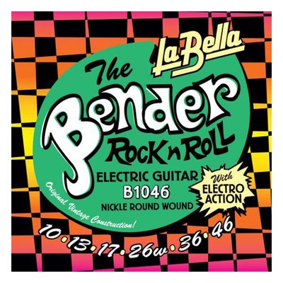 大鼻子樂器 La Bella 電吉他弦 B1046 Bender Electric Guitar