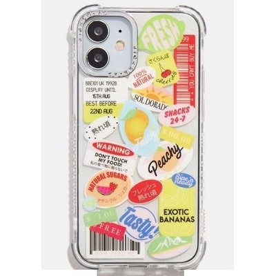 英國Skinnydip Fruit Sticker 水果飲料標籤 貼紙風 全包式 Iphone XS手機殼
