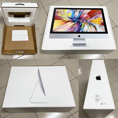Apple iMac 27吋 A2115 薄型款 電腦桌機包裝外盒、鍵盤滑鼠盒