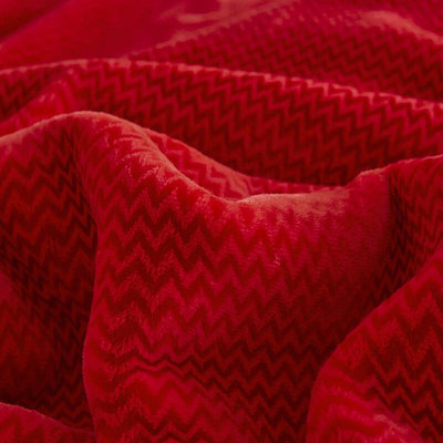 4A9O紅色毛毯被子冬季加厚鋪床冬用超厚結婚喜被陪嫁大紅婚慶用的