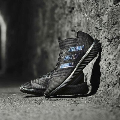 二手 Adidas Nemeziz Tango 17.1 TR BB3660 黑雷射 運動鞋 訓練鞋 男鞋