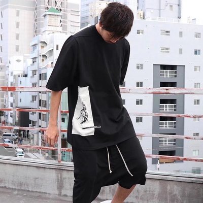 Rick Owens ジャンボパッチTシャツ T-Pablow着用 | www.fleettracktz.com