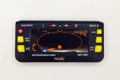 立昇樂器 Musedo MT-60 3合1 調音器 節拍器 MT60 (含調音夾 電池) 全新現貨