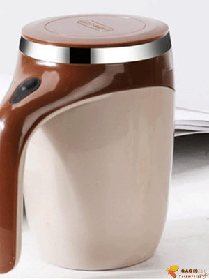 全自動攪拌杯不銹鋼懶人磁化杯自動杯便攜咖啡杯可印刷馬克杯.